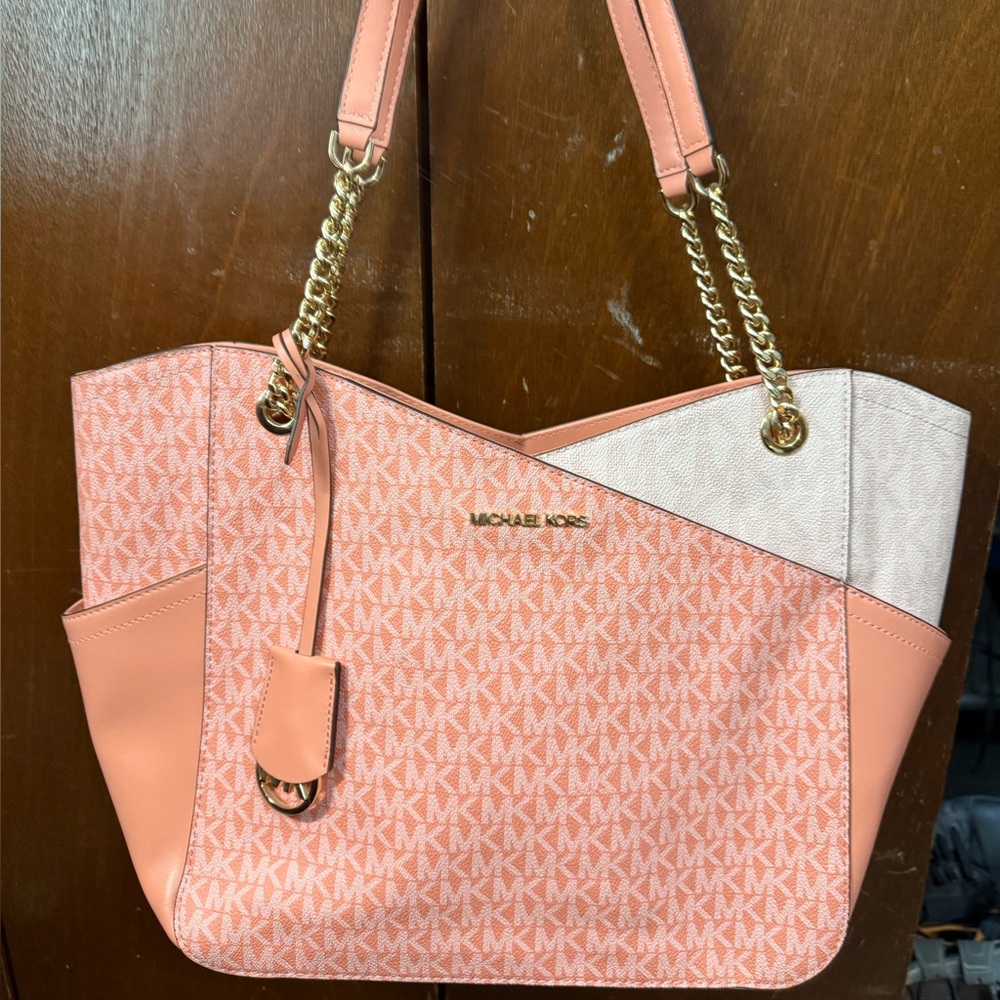 Michael Kors Pink Tote Bag